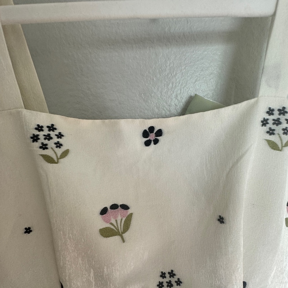 Sister Jane Bow Strap Jacquard Mini Dress - Picture 8 of 10